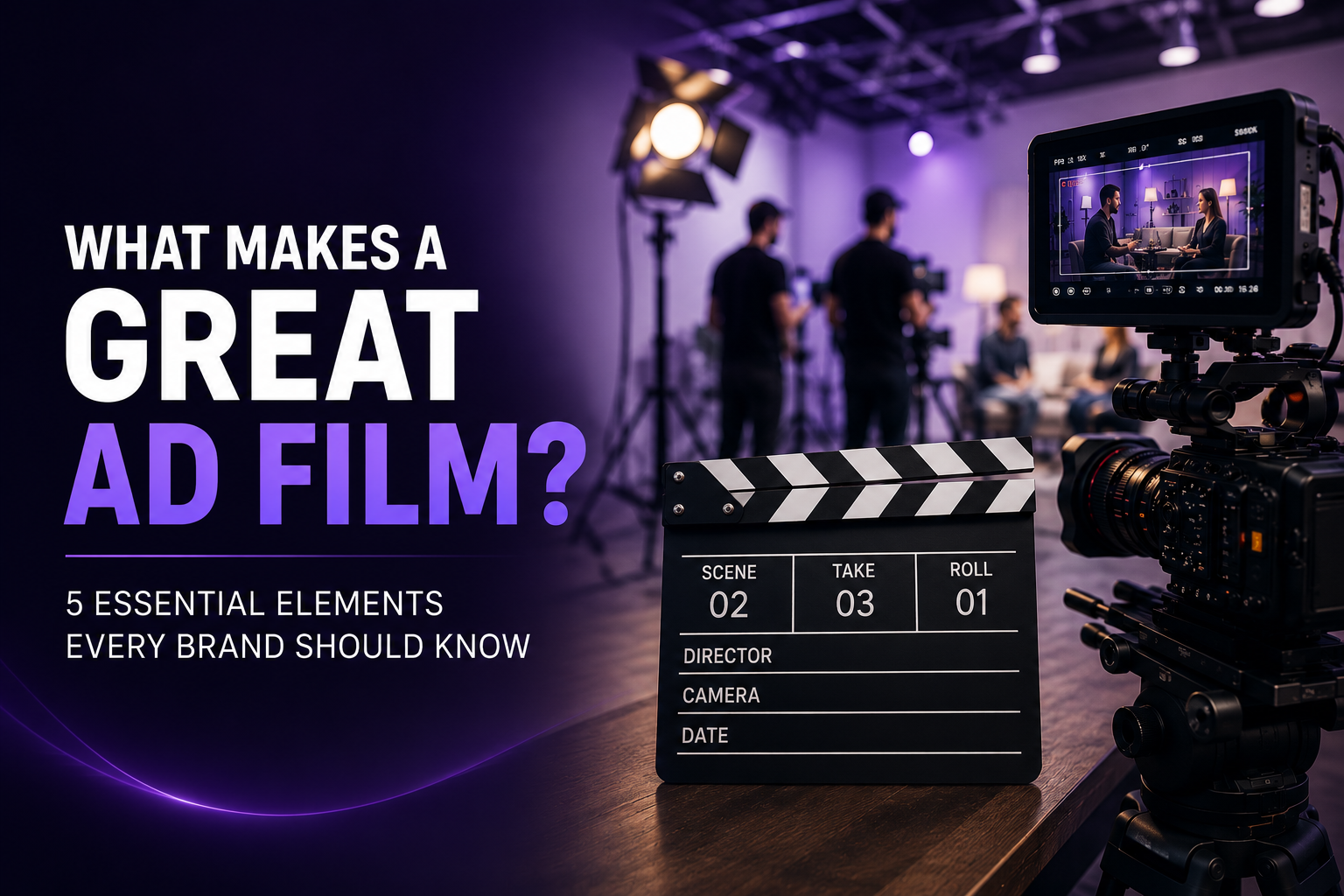 What Makes a Great Ad Film 5 Essential Elements Every Brand Should Know