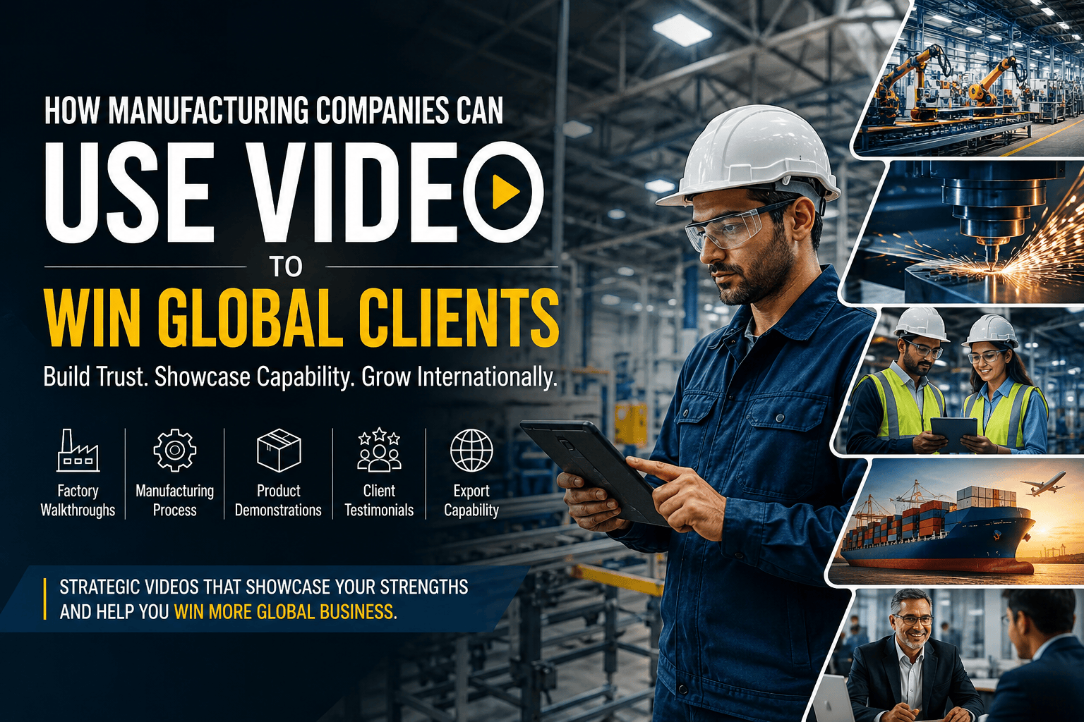 How Manufacturing Companies Can Use Video to Win Global Clients NEW